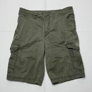 Unionbay Green Cargo Shorts Size 30 Men’s Utility Outdoor Workwear